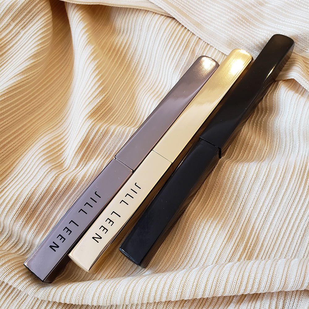 JILL LEEN môi cọ kim loại cầm tay có thể thu vào nib nylon tóc mềm đẹp trang điểm môi bút chì - Bút chì môi / môi lót 	son bút chì crayon	