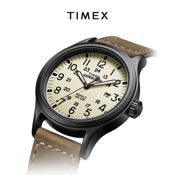 TIMEX Expedition Series Watch Luminous Calendar Waterproof Outdoor Sports Quartz Men's and Women's Model T49963