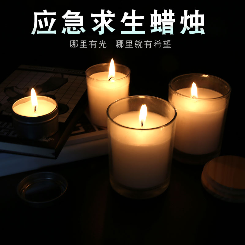 Earthquake Emergency Supplies Windproof Candle Field Coursework Lighting Outdoor Camping Equipment Blackout Disaster Home Spare