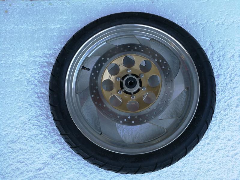 Bánh trước xe máy CF250T-5J Hurricane V3 V5 V9 vành thép phía trước CF250T-3A bánh trước phụ tùng nguyên bản - Vành xe máy vành xe