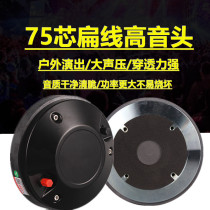 75-core tweeter head 170 magnetic 75-core tweeter driver head stage KTV composite membrane speaker horn speaker aluminum flat wire