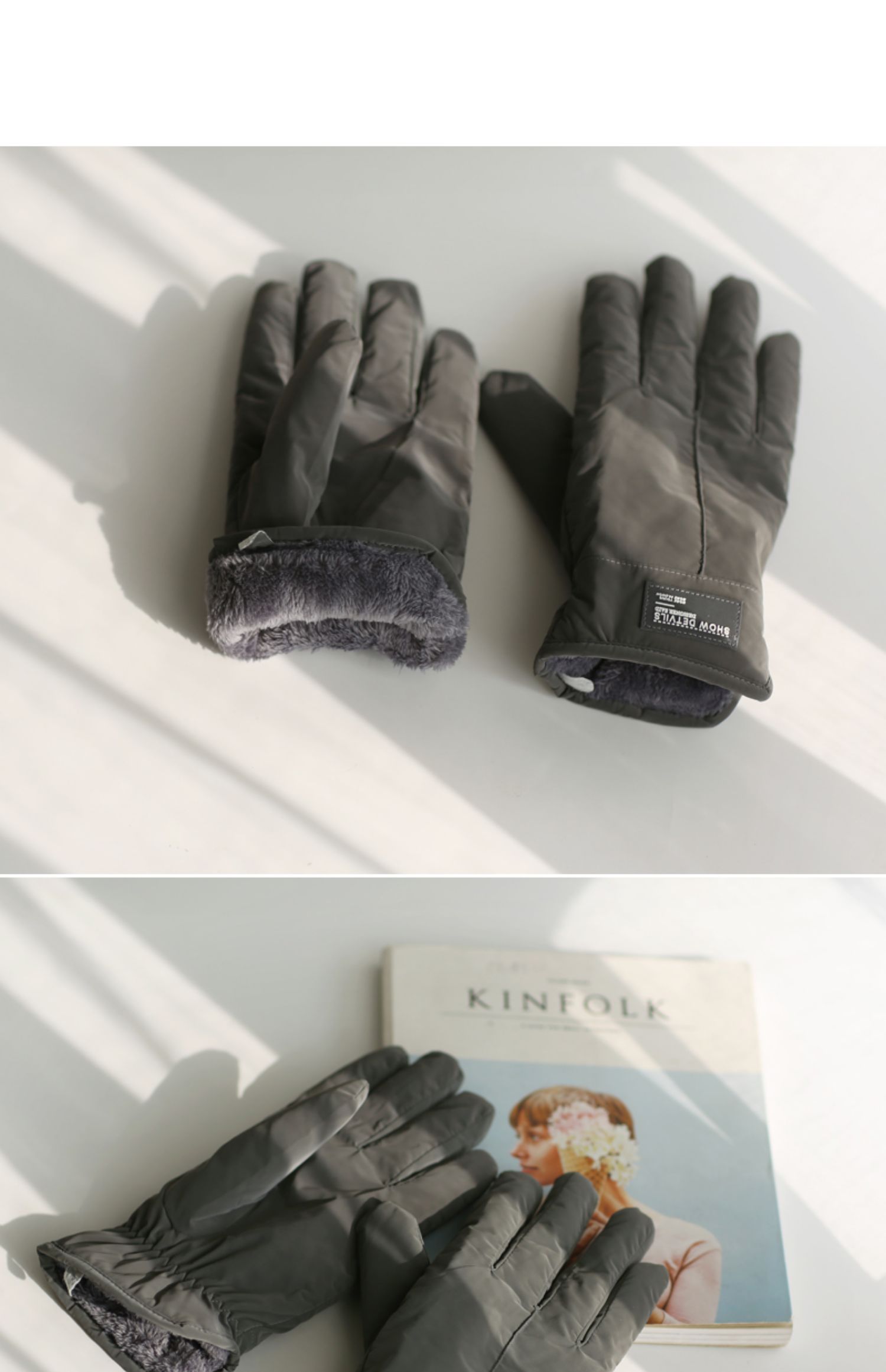 Outdoor wind cold resistant plush and thick insulation gloves for men's winter cycling waterproof 2022 new five_voghion.com