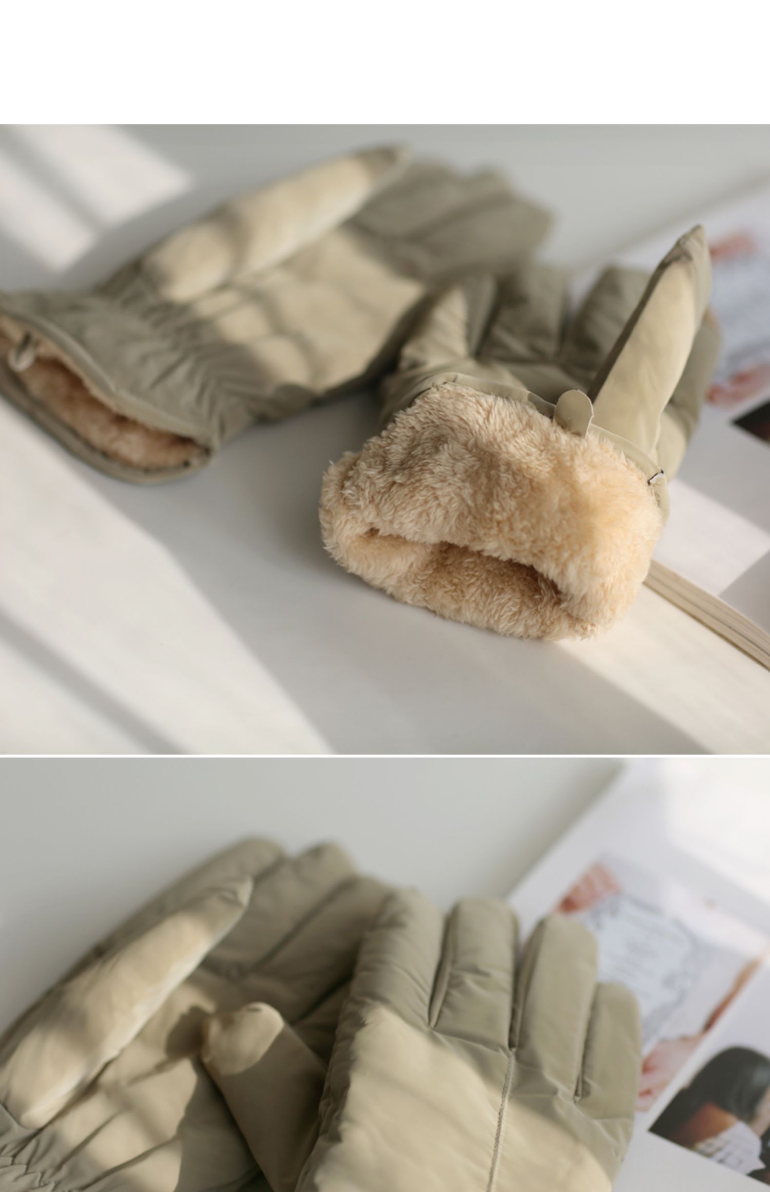 Outdoor wind cold resistant plush and thick insulation gloves for men's winter cycling waterproof 2022 new five_voghion.com