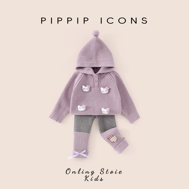 Girls' Suit 2026 New Style Toddler Sweater with Fleece-Lined Leggings Baby Autumn and Winter Clothing Children's Super Cute Two-Piece Set Girls' Suit 2026 New Style Toddler Sweater with Fleece-Lined Leggings Baby Autumn and Winter Clothing Children's Super Cute Two-Piece Set