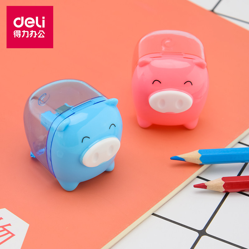Able 0557 pencil knife mini piggy pencil knife small portable child cute manual pencil sharpened pencil sharpened pencil knife female kindergarten elementary school students with pencil knife sharpened pencil sharpened pencil sharpeners