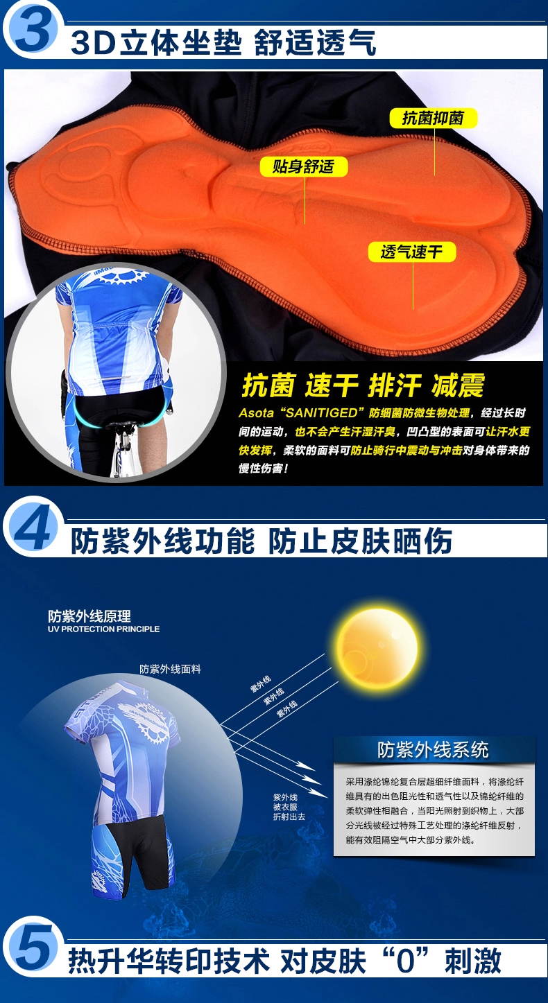 Tenue de cyclisme homme MOUNTAINPEAK - Ref 2211895 Image 6