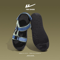 Men outdoor sandals wear 2022 new summer anti - slip wear - resistant men outdoor sports beach shoes comfortable soft soles