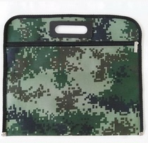 Customizable digital camouflage document bag Learning materials Office conference tote bag can be printed