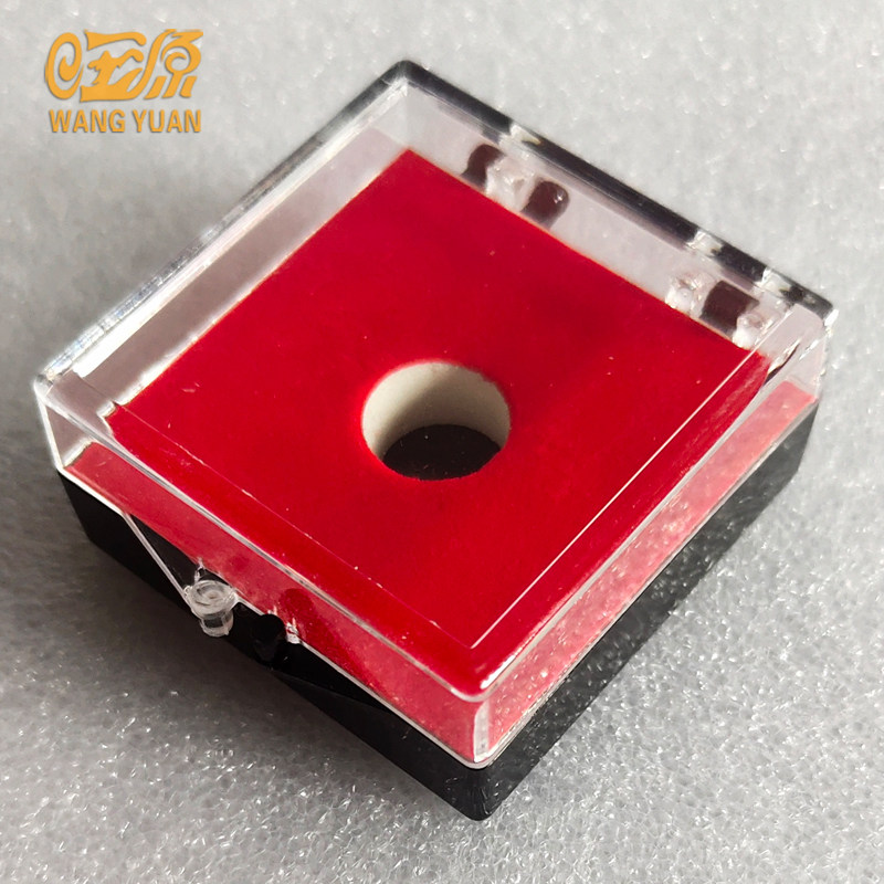 Badge Box Plastic Transparent Box Transparent Plastic Box PS Plastic Box Acrylic Square Box Transparent Crystal Box