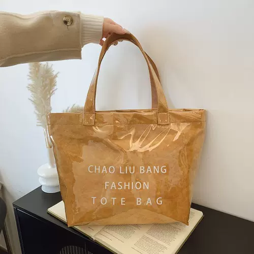 Вместительная и большая сумка через плечо, водонепроницаемая сумка на одно плечо из ПВХ