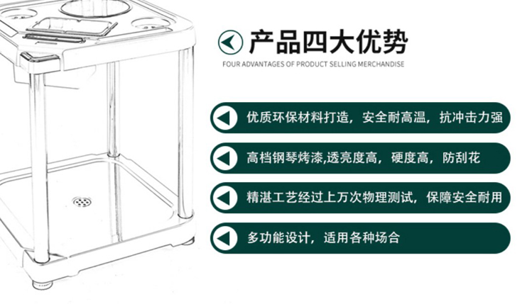 Lihe Mahjong máy bàn cà phê gạt tàn dày bằng thép không gỉ phòng cờ phòng trà nhà trà đặc biệt bàn nước góc bàn - Các lớp học Mạt chược / Cờ vua / giáo dục bàn mạt chược