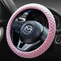 Mazda 6 Atez CX-4 Ma 3 Onksela CX-5 Rui Wing star Avenger steering wheel cover winter short plush female