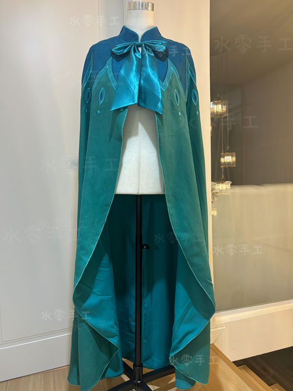 Water Zero Handmade｜Anna Coronation Cloak Cape Embroidered Cosplay Costume Full Set Direct Purchase