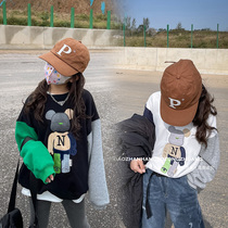Girls wear and clothing autumn winter 2021 new children loose cartoon CUHK Winter Ocean Gas Plus Suede Thickened Blouses