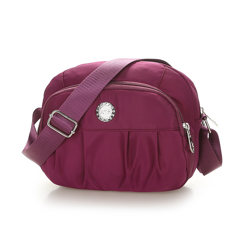 Single Shoulder Inclined Cross Mini Packet Bag Casual Oxford B Women Bag New Nylon Buns Bag Women Tide Skew Satchel Small Square Bag