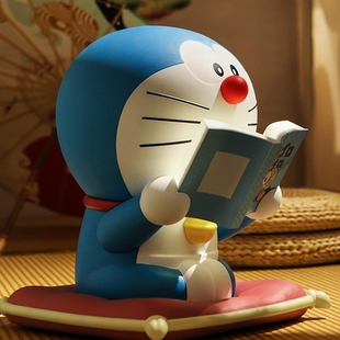 魔王城堡啦a梦机器猫读书夜灯