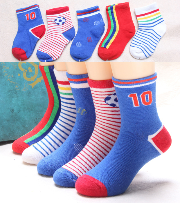3 bé trai mặc quần cotton to thấm mồ hôi trong ống 5 mùa xuân dày và thu đông 12 trẻ em 11 vớ cotton thoáng khí 10 tuổi tất lười bé trai