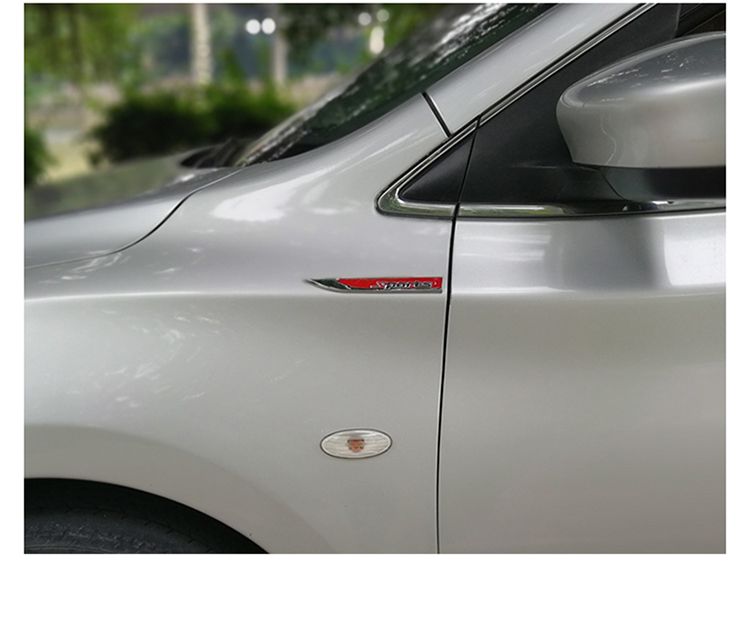Roewe RX5 i6 350 360 550 fender xe chuyên dụng dán xe sửa đổi trang trí dán xe bên - Sửa đổi ô tô cọ rửa xe ô tô