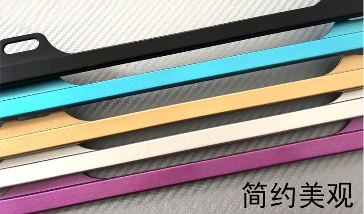 Kệ thương hiệu Volkswagen CC Lang Yi Tiguan L Tu An Passat Lingdu Golf 7 tấm biển số khung giấy phép - Sửa đổi ô tô cọ vệ sinh nội thất ô tô