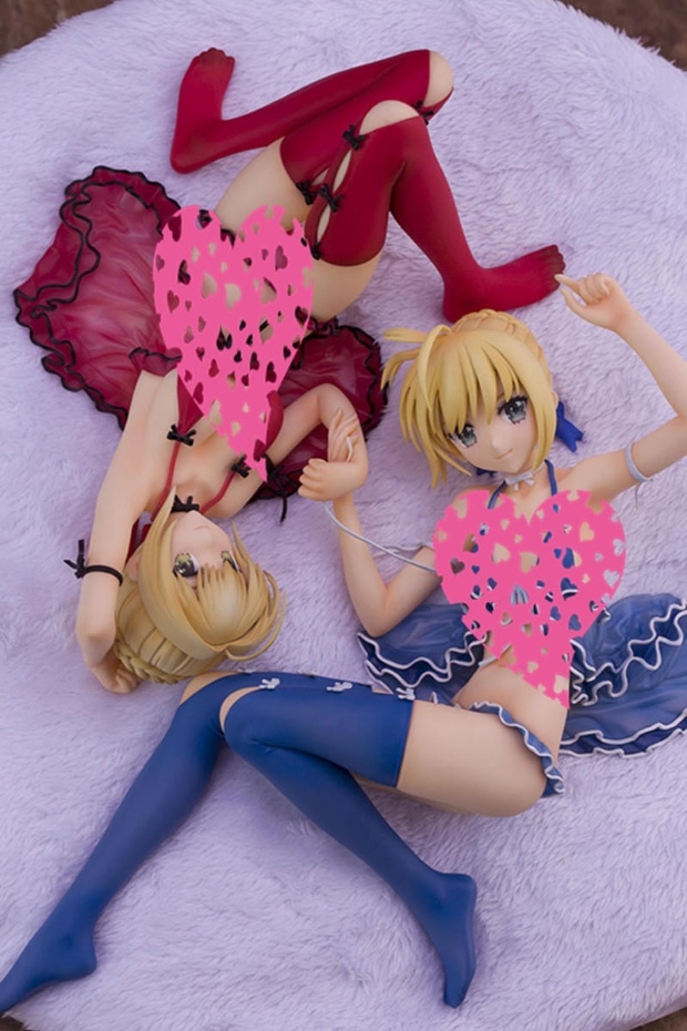 Manga Anime Fate FGO saber Altolia Nero Pyjama Hand Hai bộ - Capsule Đồ chơi / Búp bê / BJD / Đồ chơi binh sĩ mô hình giấy anime