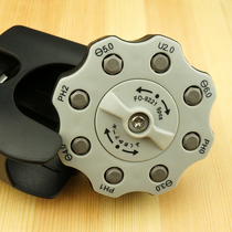 Japans Fukuoka tool portable mini two-way ratchet one-word cross labor-saving screwdriver special-shaped batch head set