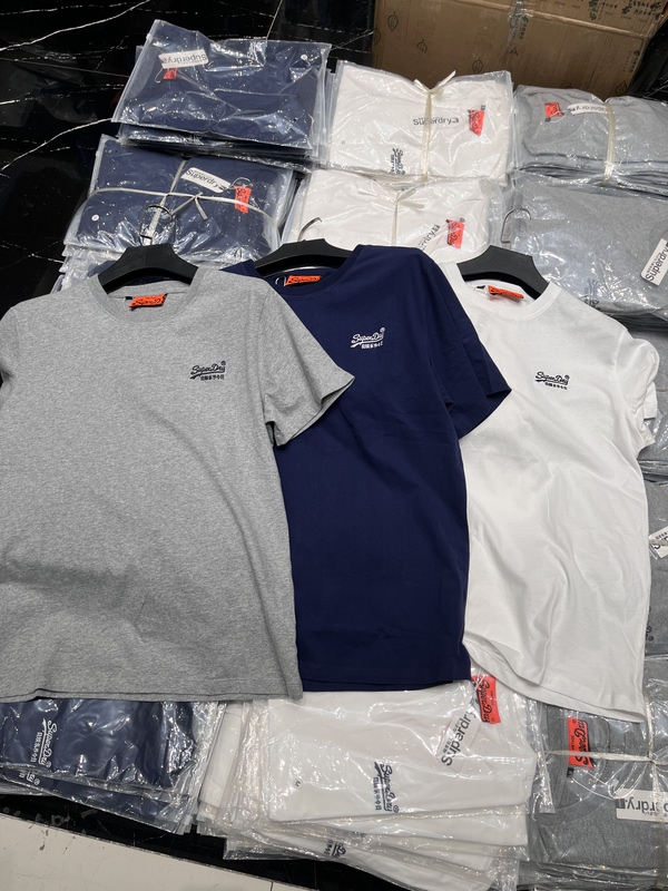 Foreign Trade Order Summer Extremely Dry Weather Men's Thin Pure Cotton Brushed Short-Sleeve Round Neck T-Shirt for Sports and Casual Wear