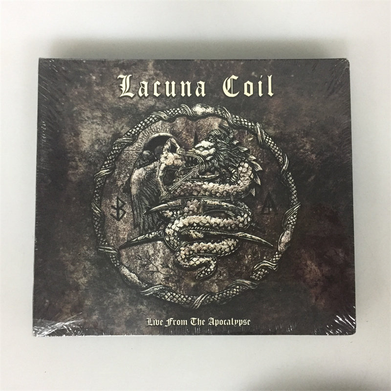 OM-версия нераспечатанного CD + DVD Lacuna Coil-Live from The Apocalypse Изображение 1
