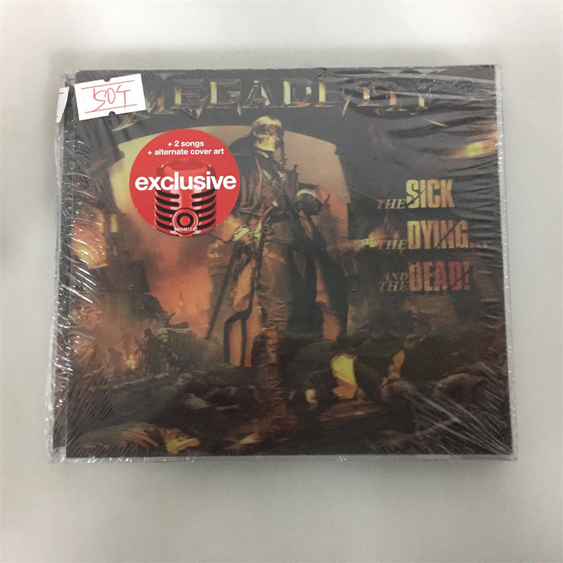 Новая версия нераспечатанного диска Megadeth The Sick, The Dying and The Dead Изображение 1