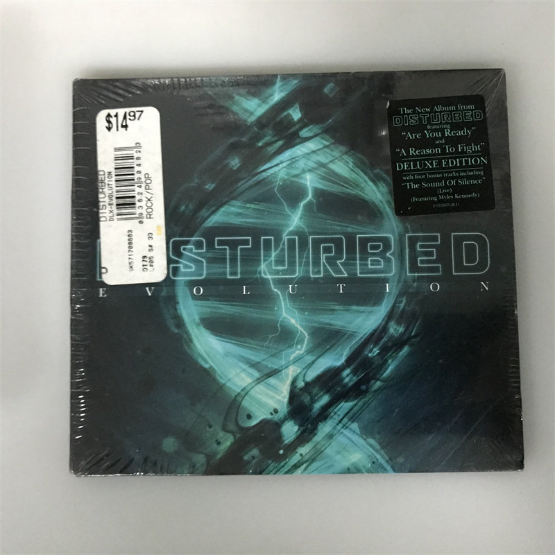 Новая версия нераспечатанного диска Metal riot-группы Disturbed Evolution Изображение 1