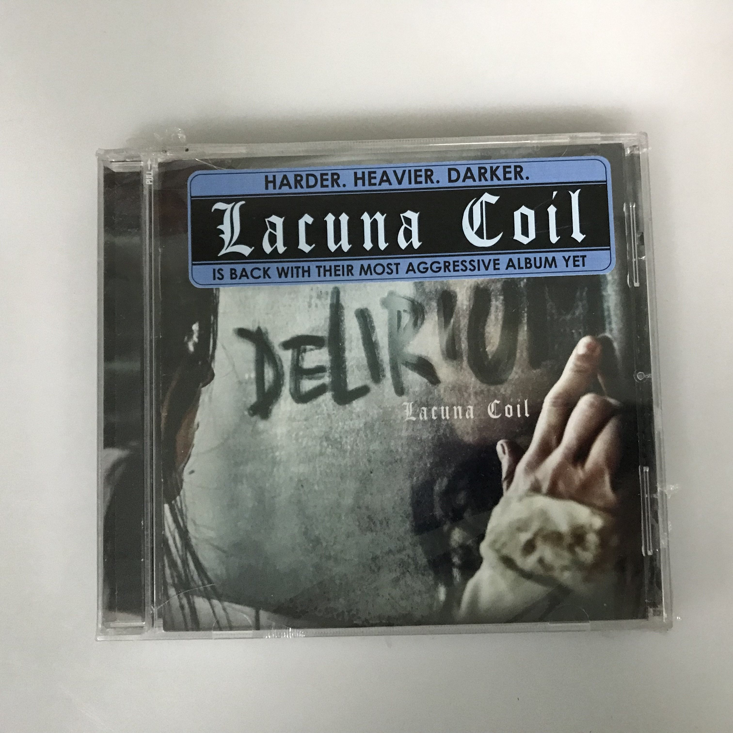 Версия OM нераспечатанный CD heavy metal Lacuna Coil Delirium Изображение 1