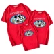 Bộ đồ cha mẹ Mickey một gia đình ba và bốn mùa hè 2020 phong cách phương tây cho mẹ và con áo thun ngắn tay cotton mới của phụ nữ - Trang phục dành cho cha mẹ và con