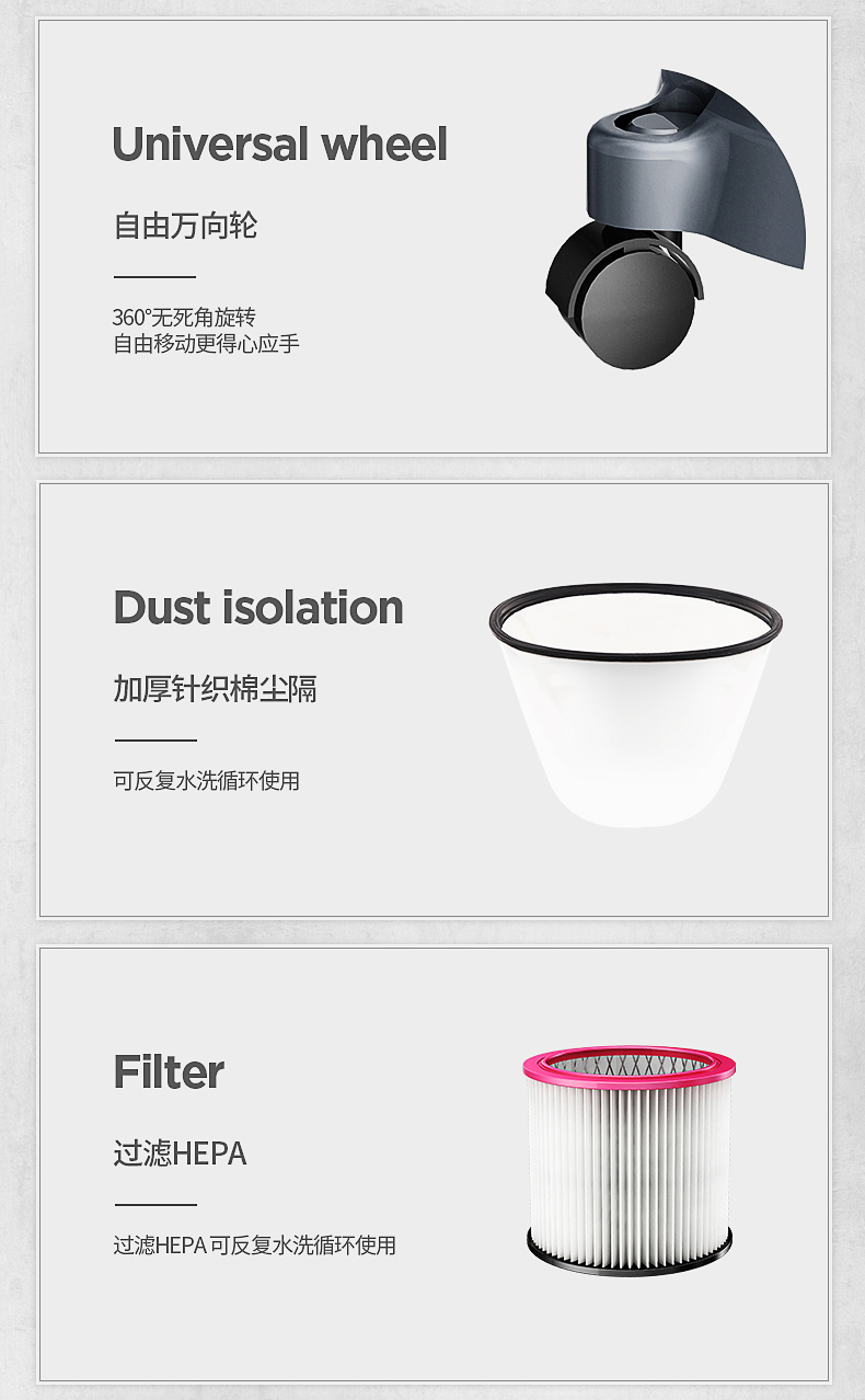 robot hút bụi lau nhà Xe gia đình Jeno với công suất cao mạnh mẽ của khách sạn trang web khách sạn thùng rửa xe thương mại máy hút bụi đặc biệt - Máy hút bụi robot làm việc nhà