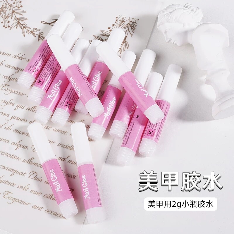 Special Glue for Wearable Nails, Adhesive for Wearable Nail Decorations, No-Bake Glue for Wearable Nail Art, Glue for Fake Nail Tips