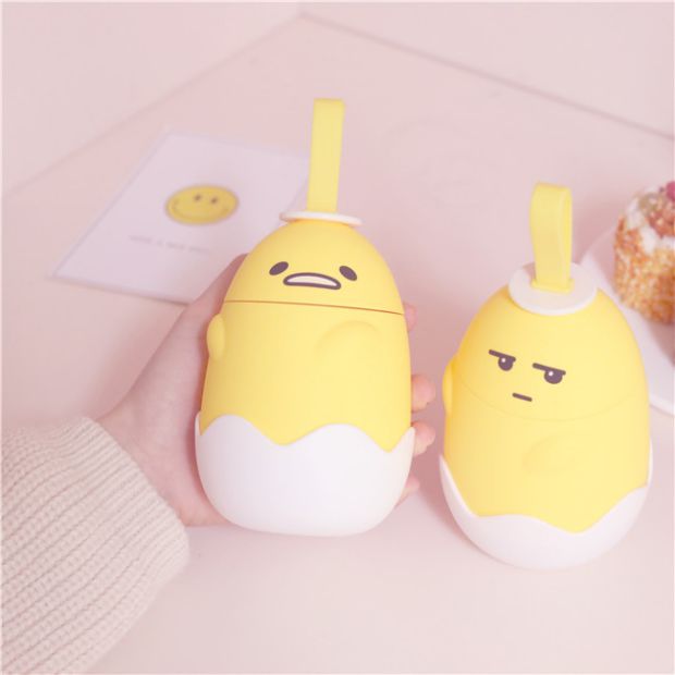Cốc quà sinh nhật gửi cho cô gái cặp đôi cá tính một cặp xu hướng sáng tạo phiên bản Hàn Quốc của bạn gái kính dễ thương - Tách bình giữ nhiệt lock and lock 500ml