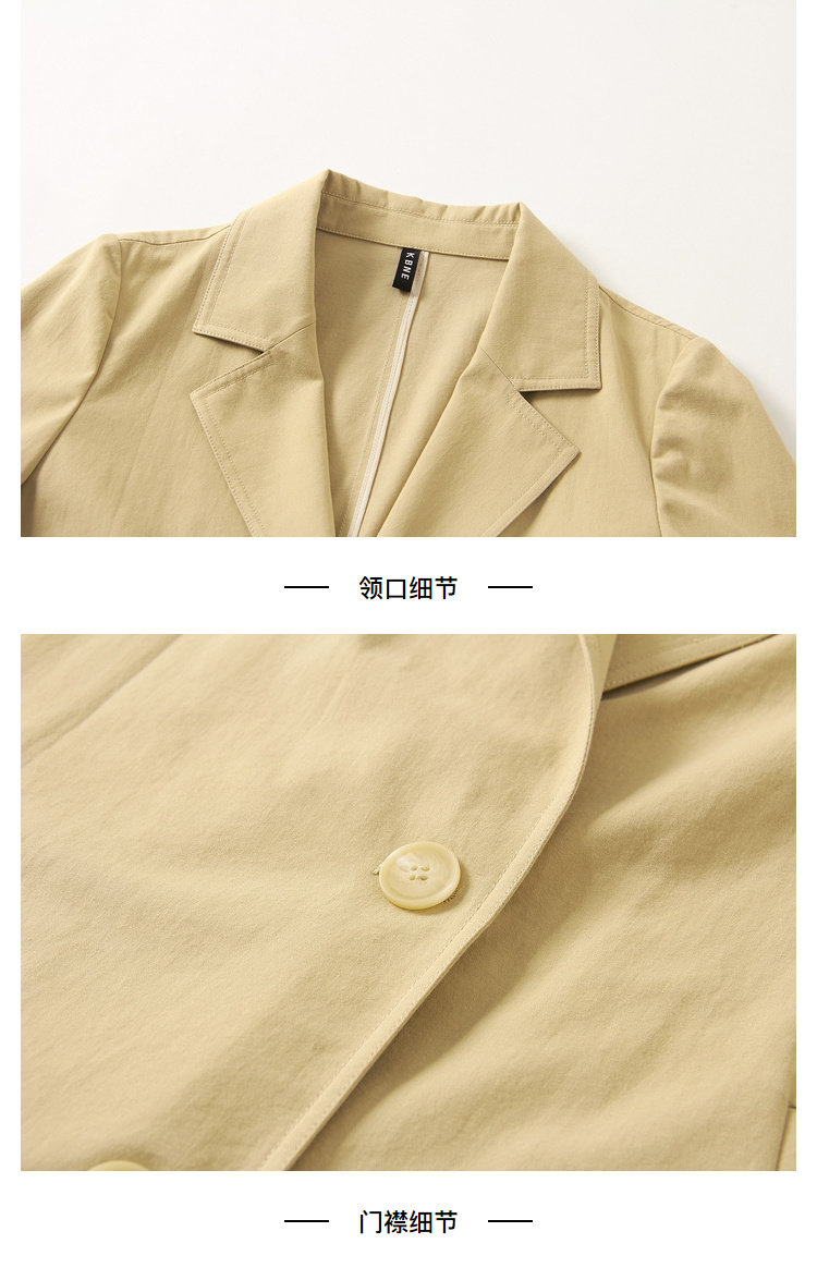 Trench pour femme KBNE     en Coton - Ref 3226654 Image 44