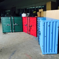 Retro Industrial Wind Container Cabinet Styling Decoration Shop Window Cabinet Creative Locker Dining Side Cabinet Hyun Guan Cabinet Containing