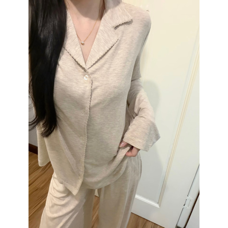 Original 2026 New Modal Loungewear Pajama Set for Women, Spring and Autumn Long-Sleeved Long Pants, Ultra-Soft Home Wear Original 2026 New Modal Loungewear Pajama Set for Women, Spring and Autumn Long-Sleeved Long Pants, Ultra-Soft Home Wear