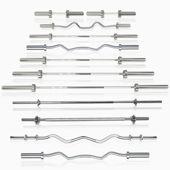 바벨 바 피트니스 홈 컬링 벤치 프레스 범용 작은 구멍 스트레이트 바 전기 도금 곡선 바 덤벨 조각 여성용 길고 짧은 오스트리아 바