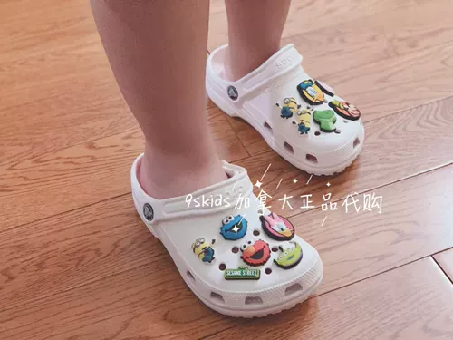 Crocs, детские кроксы, нескользящие туфли, сандалии, подходит для подростков, семейный стиль