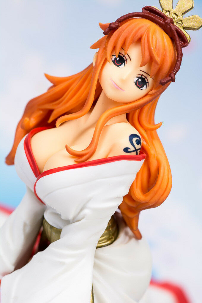 One Piece The White kimono Nami Anime Action Figures PVC ...