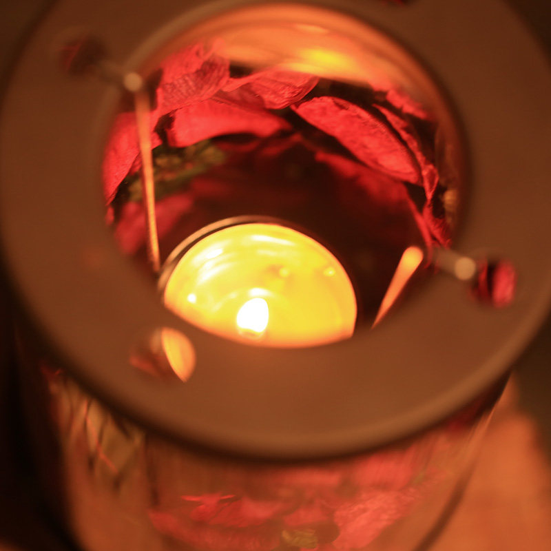 luluspirit 浪漫香薰花烛台 天猫优惠券折后￥39包邮（￥79-40）3款可选 赠玫瑰香薰蜡烛