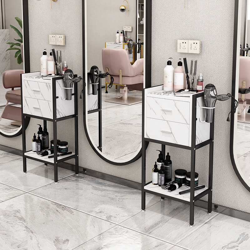 Hairdressing Tool Cabinet Hair Salon Special Hair Stylist Haircut Perm Dyeing Tool Car Beauty Salon Locker Hair Cutting Tool Table