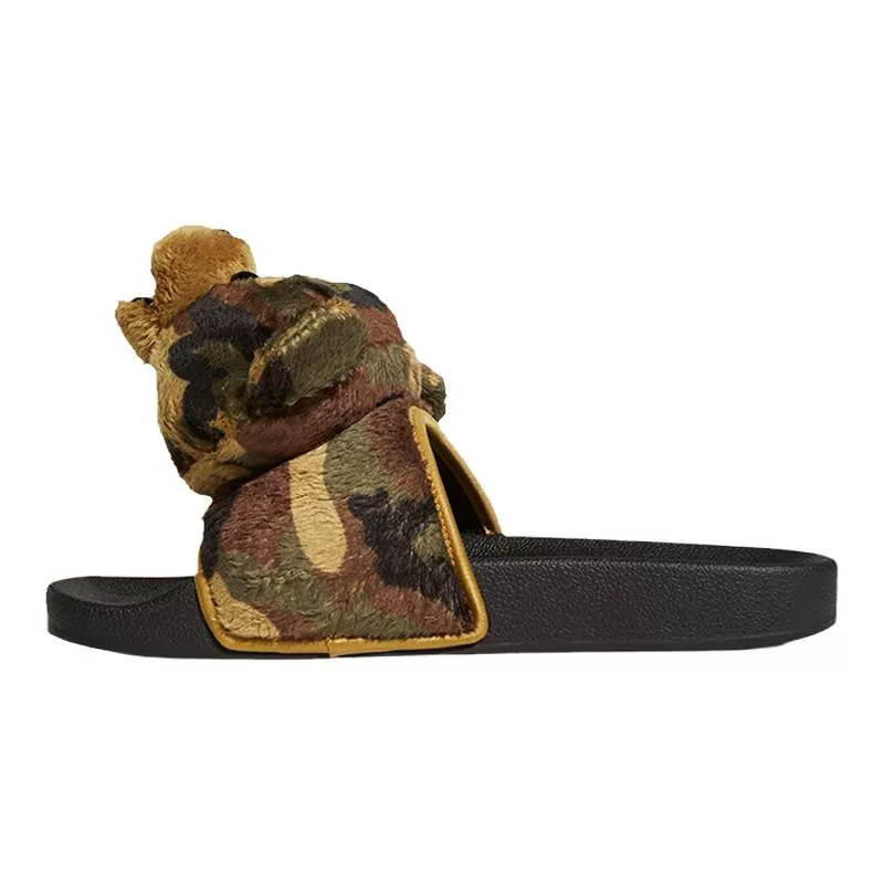 Спортивные шлёпанцы унисекс (Adidas Jeremy Scott), плюшевый стиль, размеры 35.5–44.5