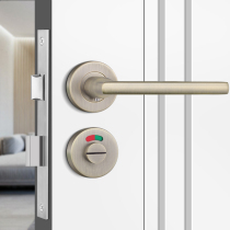 Toilet Red Green Indication Door Lock 304 Stainless Steel Ktv Partition Toilet Bathroom Office Split