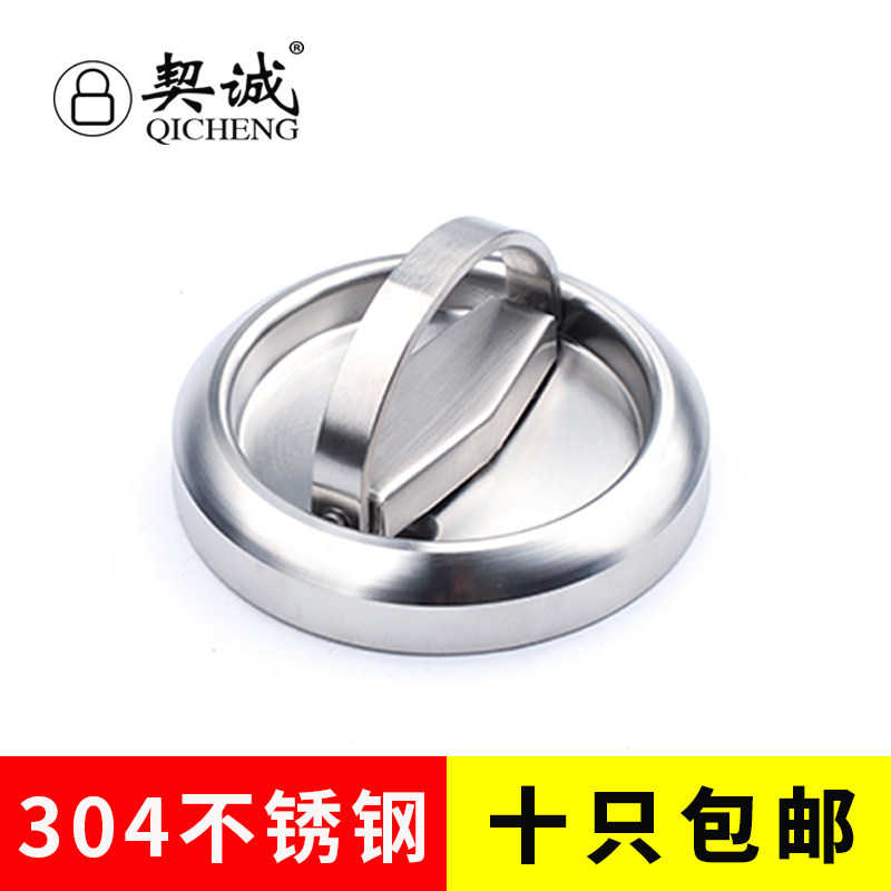 304 stainless steel steel door pull handle fire box door pull loop door handle hidden door handle