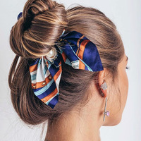 WOMEN Chiffon Silk Scrunchies Holder Hair Accessories