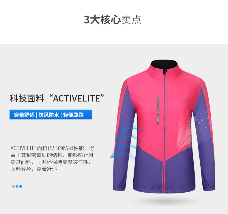 RONHILL UK nhập khẩu thiết bị chạy marathon chuyên nghiệp quần áo thể thao nữ áo gió để giữ ấm áo gió đẹp