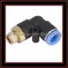 (Xj)Male thread elbow PL4PL6PL8PL10PL12PL16-M5 01 02 03 04