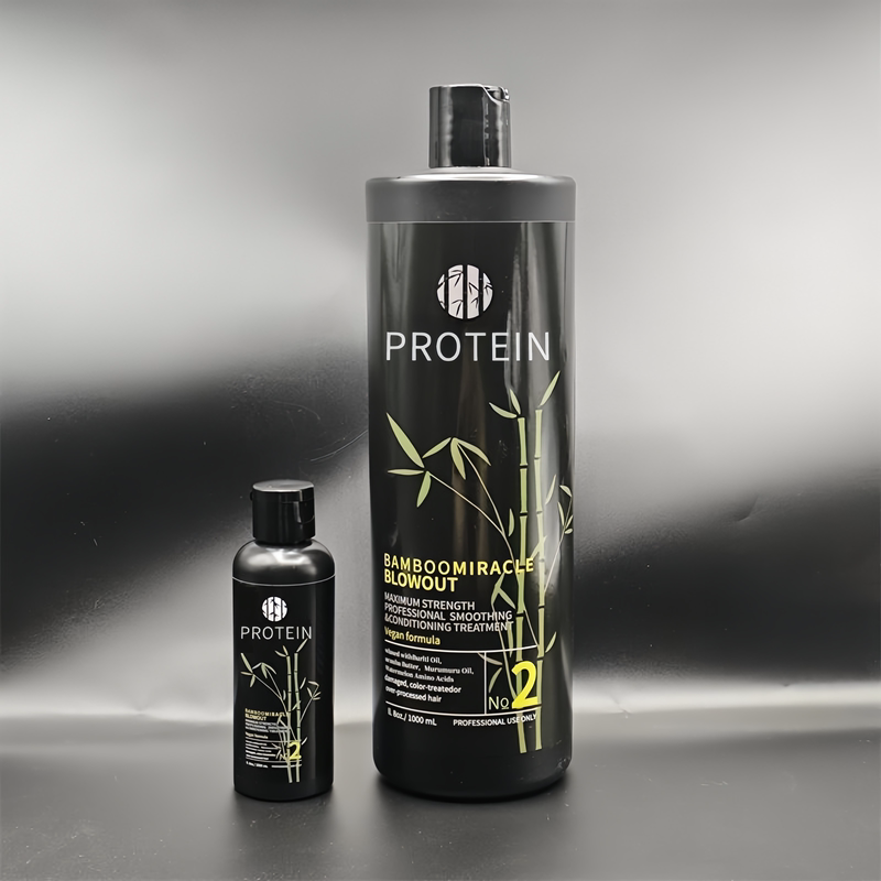Bamboo Extract Fruit Acid Protein Care Smoothing Fruit Acid Hair Mask Salon Repair Damaged Hair Hair Care Protein