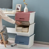 Большой ящик для хранения, корзина для хранения, японская игрушка, пластиковая коробка для хранения